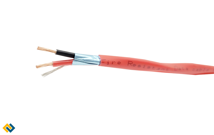 Cáp điều khiển chống cháy 2x 1.5 chống nhiễu LS SAHAKO, Cáp điều khiển chống cháy 2x 1.5mm2 chống nhiễu LS SAHAKO chất lượng cao, giá tốt
